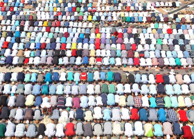 Ümmet cuması için meydan doldu