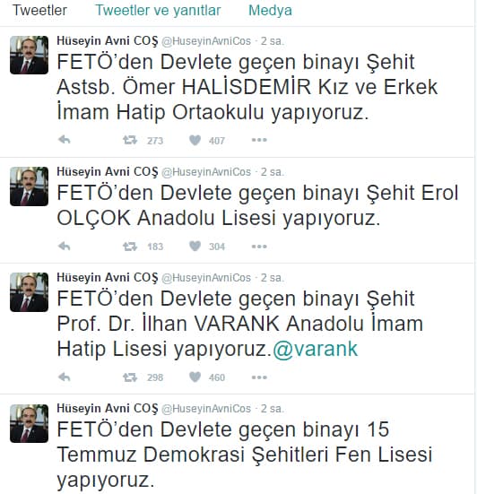 El konulan okulların akıbetini Vali Coş açıkladı