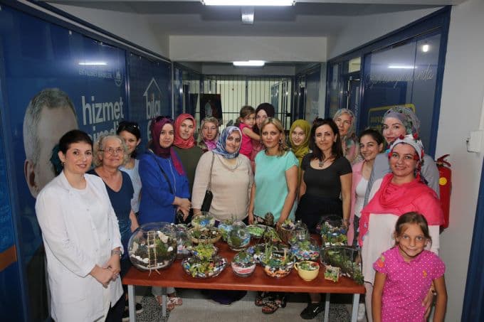 Teraryum kursuna büyük ilgi