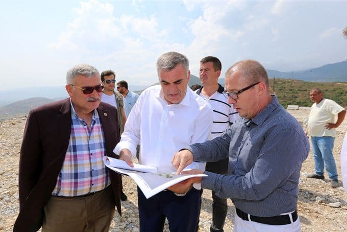 Şehrin güneyi bu tesisten izlenecek