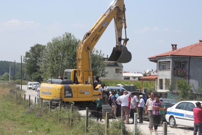 Rüstemler'de gergin anlar