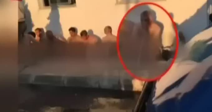 Adil Öksüz'ün Akıncı Üssü'ndeki görüntüsü yayınlandı