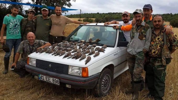 Kaynarcalı avcılar av sezonunu açtı