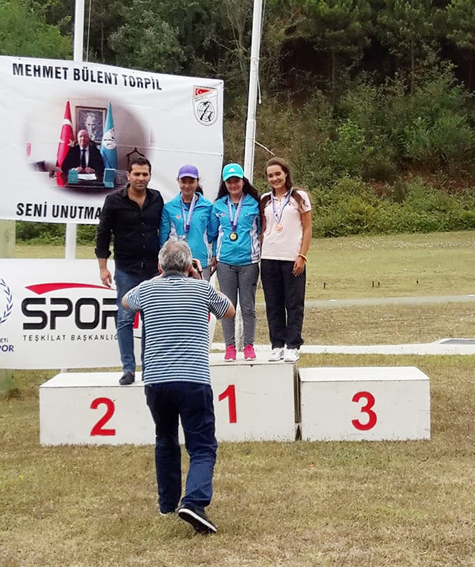Bir başarı da Atıcılıkta