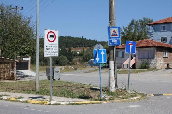 O levhalar kaldırıldı