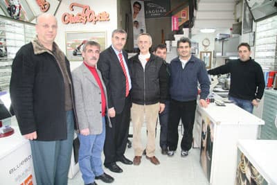 Zeki Toçoğlu, Uzun Çarşı Esnafını Ziyaret Etti