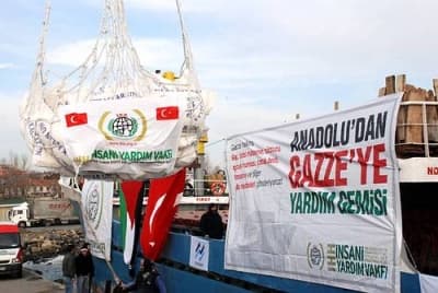 1000 Tonluk Yardım Gemisi Gazze İçin Yola Çıktı