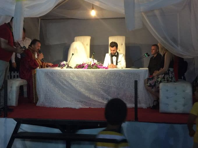 Sezer ve Tepecik ailelerinin mutlu günü