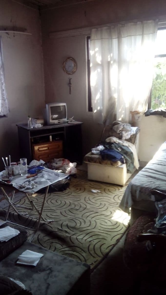 Yaşlı adamın çöp evi temizlendi