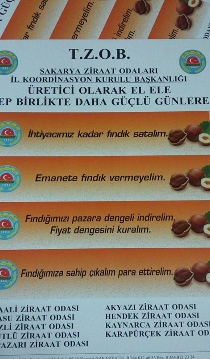 Fındık üreticisi fırsatçılara karşı uyarıldı