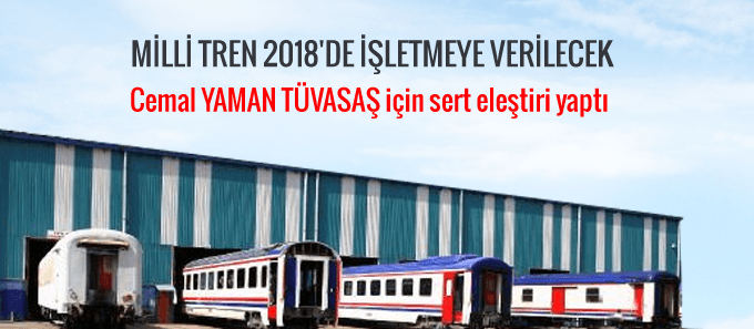 Milli Elektrikli Tren 2018'de işletmeye verilecek