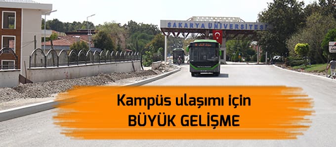 Kampüs Ulaşımı İçin Büyük Gelişme