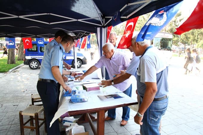 Büyükşehir Zabıta'dan 190. yıl standı