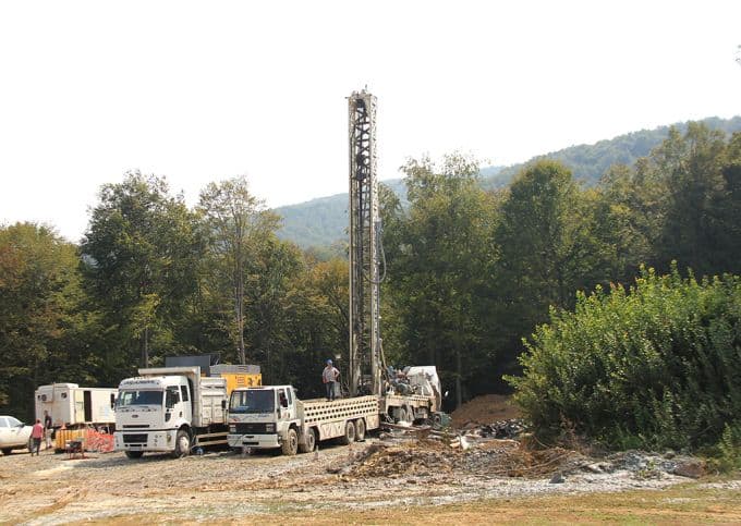 O ilçede jeotermal kaynak bulundu