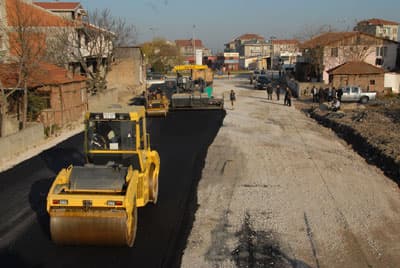 Büyükşehir Belediyesi'nden Asfalt Çalışması