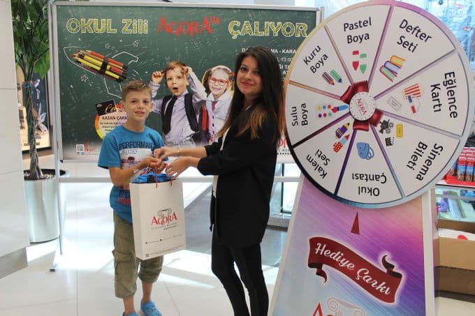 Okul alışverişleri, Agora'da kazandırdı