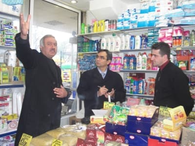 Hatunoğlu, Katlı Pazar Esnafının Dertlerini Dinledi