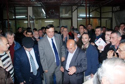 MHPli Adaylar, Hızırtepe'de Başbakan Gibi Karşılandı