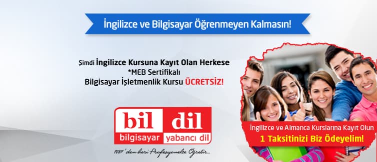 Bildil'den 30. Yıl kampanyası