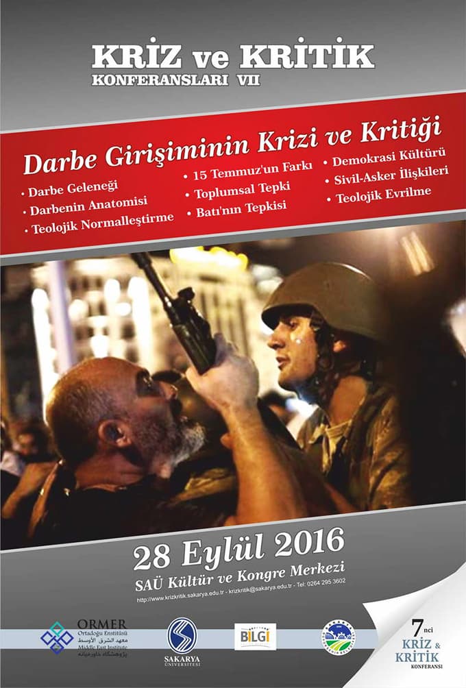 Darbe girişiminin kriz ve kritiği konferansa taşınıyor