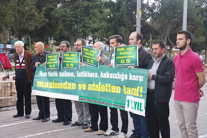 Adalet ve Özgürlük Eylemleri 12. Yılına Girdi