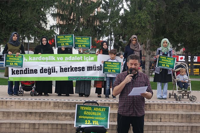 Adalet ve Özgürlük Eylemleri 12. Yılına Girdi