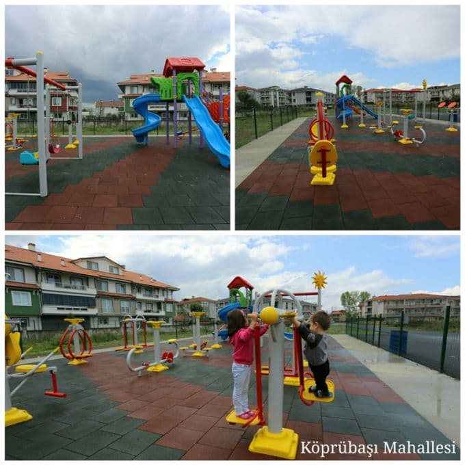O ilçeye iki buçuk ay içinde 12 park yapıldı