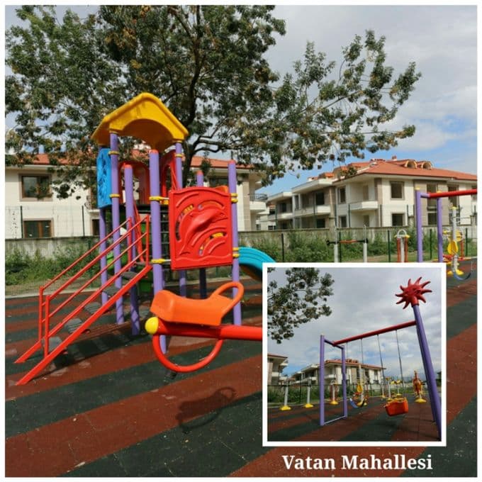 O ilçeye iki buçuk ay içinde 12 park yapıldı