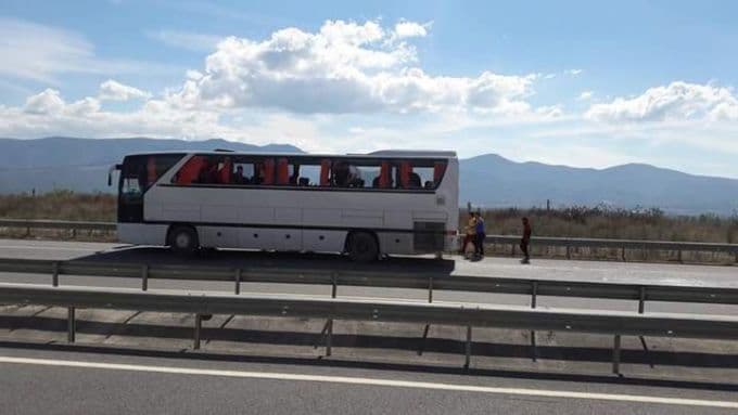 Deplasman yolunda kavga çıktı, yaralılar var!