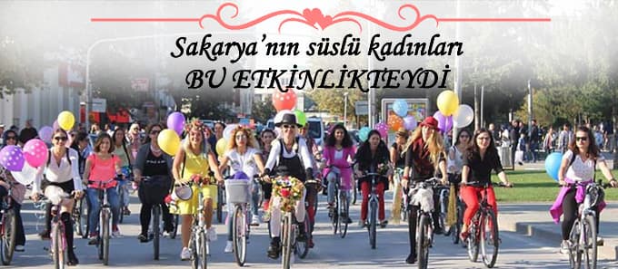 Süslü Kadınlar Bisiklet Turu