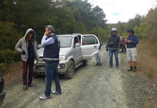 Ormanda yürürken kayboldular