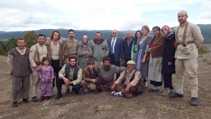 'Elveda Balkanlar' filmi Sakarya'da çekiliyor