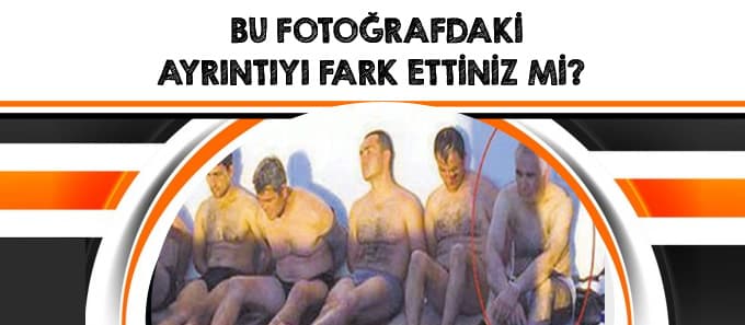 Adil Öksüz fotoğrafındaki ayrıntı