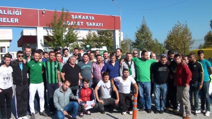 Sakaryasporlu taraftarlar suç duyurusunda bulundu