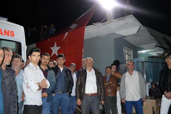 Şehit ateşi Sakarya'ya düştü