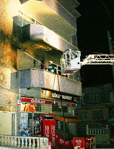 Erenler'de Korku Dolu Anlar Yaşandı