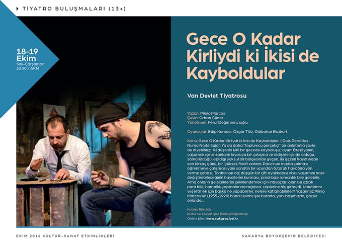 Ekim ayı Kültür Sanat Etkinlikleri dopdolu