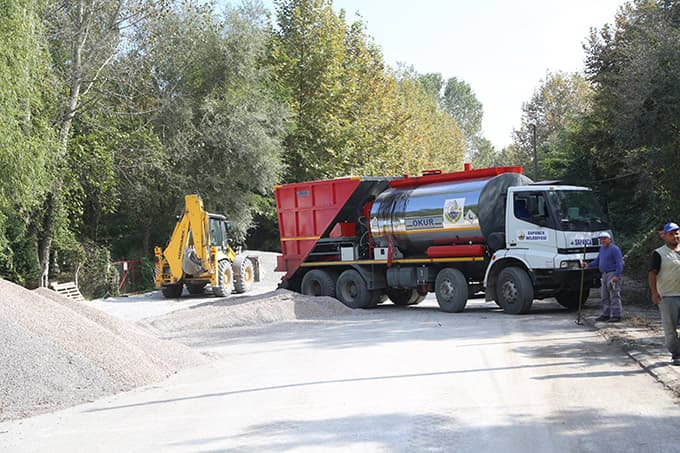 Kocaeli il sınırından Kurtköy'e yeni yol