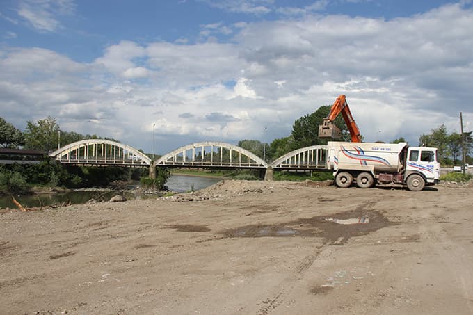 Sakarya Nehri genişliyor