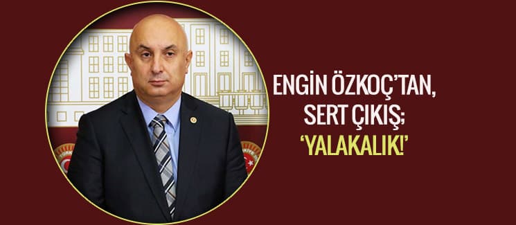 Özkoç'tan pankart için sert çıkış