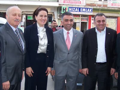 Meral Akşener Akyazı'daydı