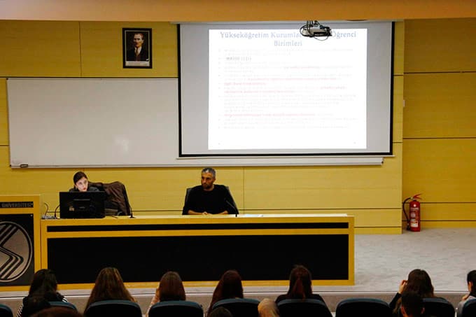 'Engelli Öğrenci Birimi' seminer verdi