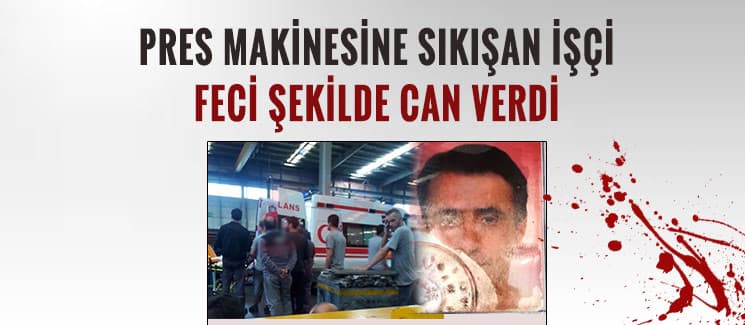 Fabrikada feci ölüm