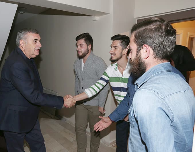 Toçoğlu, MDB'yi ziyaret etti