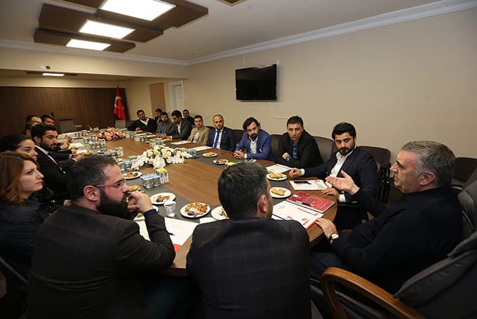 Toçoğlu, MDB'yi ziyaret etti