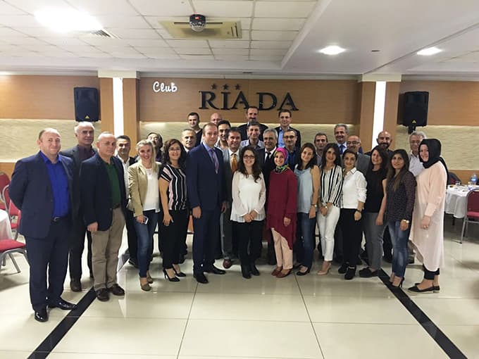 Başhekim Şimşek'e veda gecesi düzenlendi