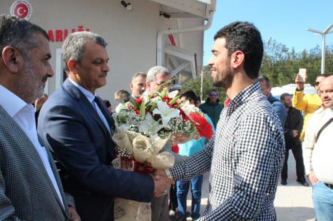 Kenan Sofuoğlu'nu böyle karşıladılar