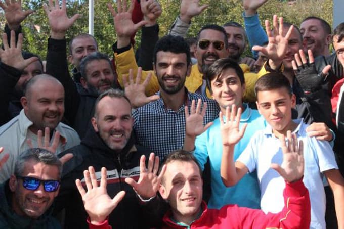 Kenan Sofuoğlu'nu böyle karşıladılar