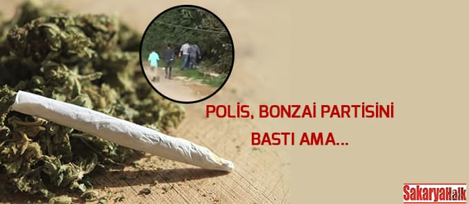 Bonzai partisine polis baskını