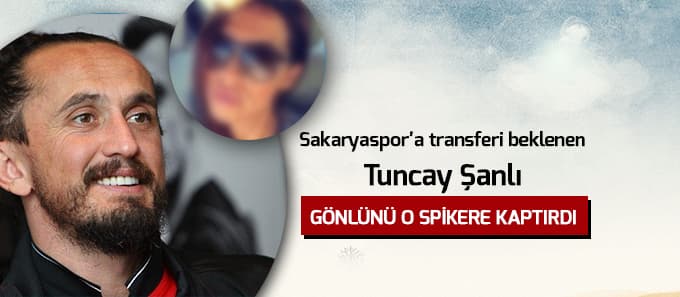 Gönlünü spor spikerine kaptırdı